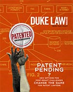 Cover of Duke Law Magazine, Fall 2015